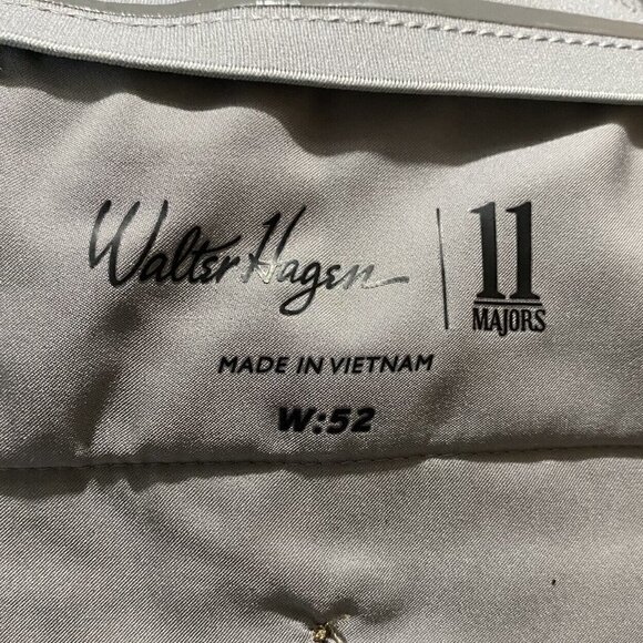 WALTER Hagen Golf Shorts Size 52 Perfect 11 Stretch Waistband Beige - Picture 3 of 4